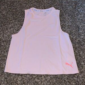 Puma pink tank top, size S.